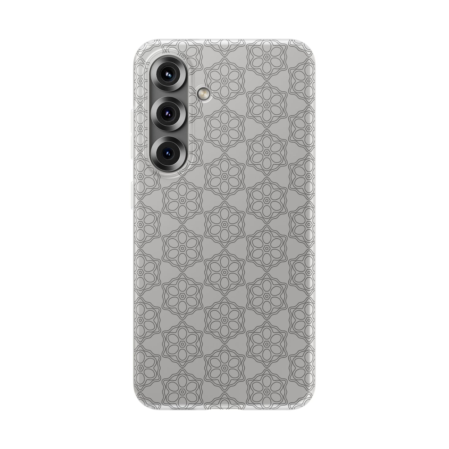 Elegant Geometric Phone Case, Stylish Flexi Case for Everyday Use, Slim Fit, Gift Idea, Trendy Accessory, Minimalist Design