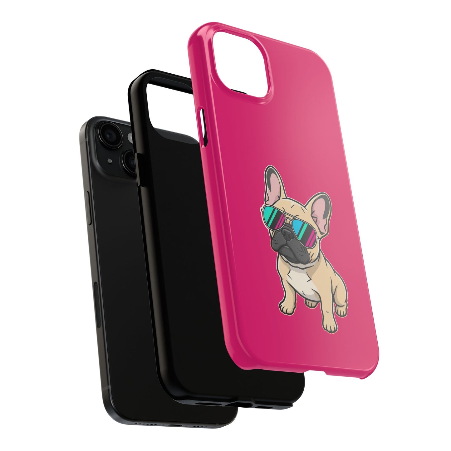 French Bulldog with Sunglasses - Phone Case