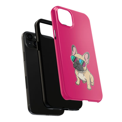 French Bulldog with Sunglasses - Phone Case