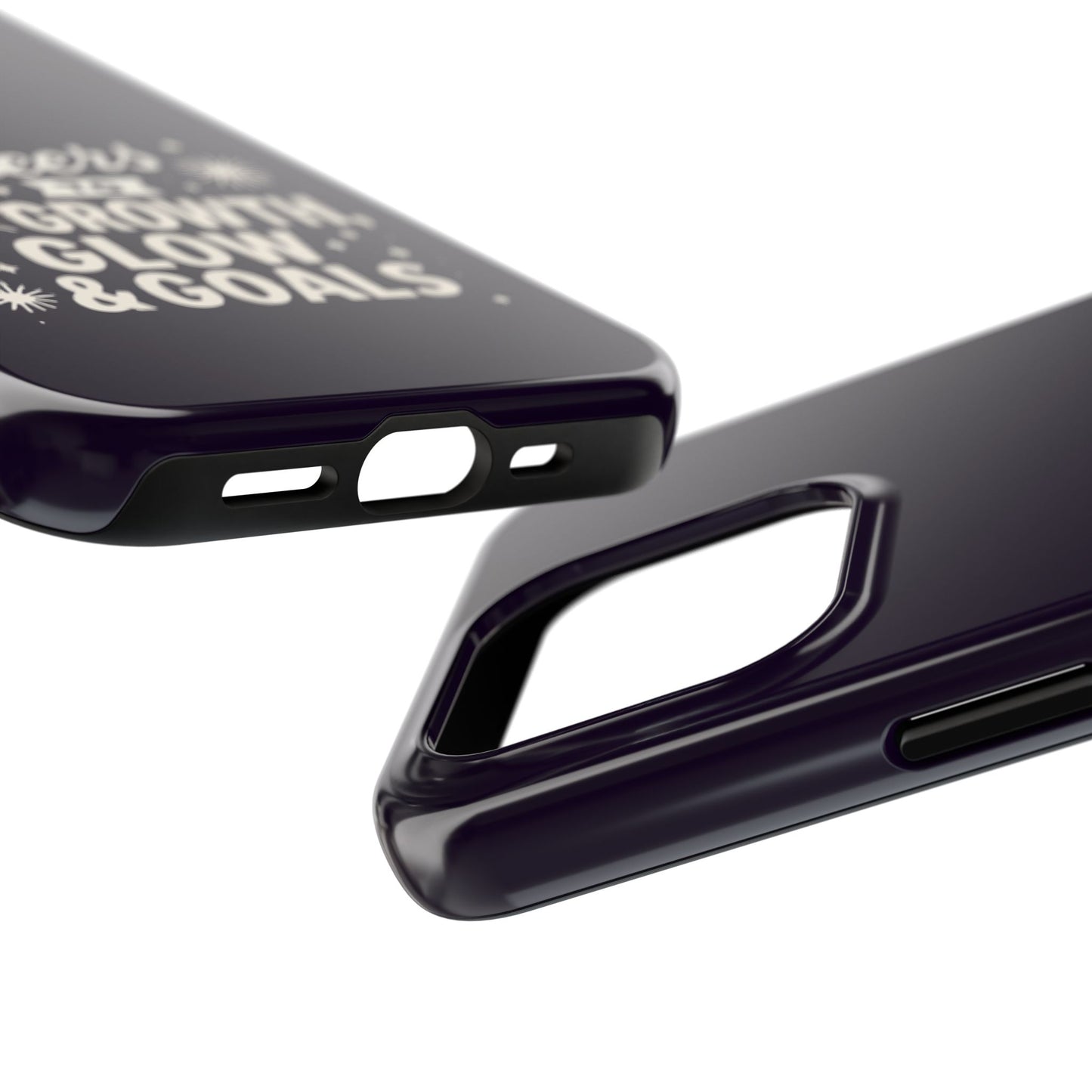 Cheers to Growth, Glow & Goals - Phone Case
