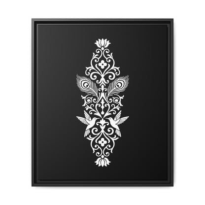 Hummingbird Soulmates - Framed Canvas