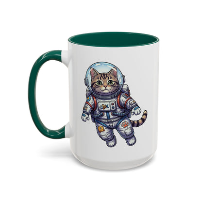 Astronaut Cat - Colorful Mug