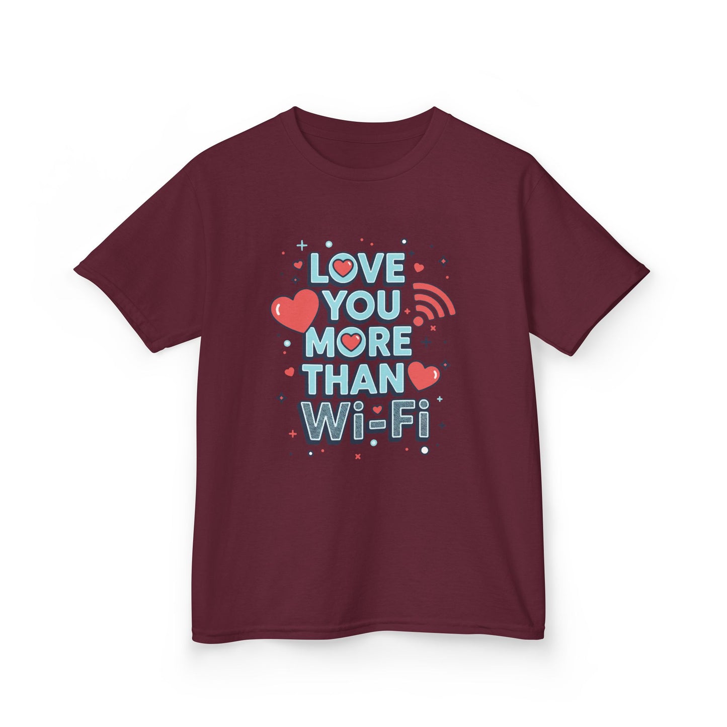 Love You More Than Wi‑Fi - Kids Tee