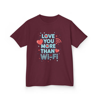 Love You More Than Wi‑Fi - Kids Tee