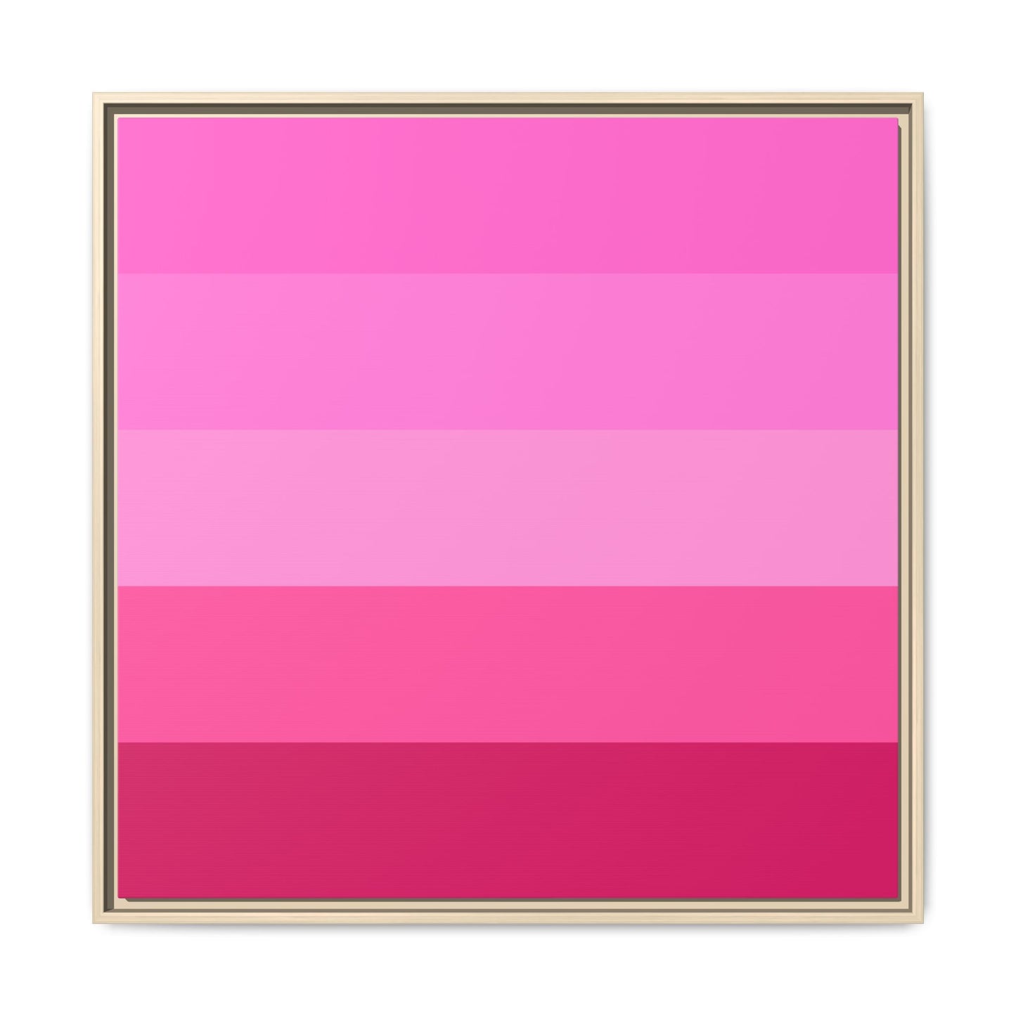 Valentine Rose Colors - Framed Canvas