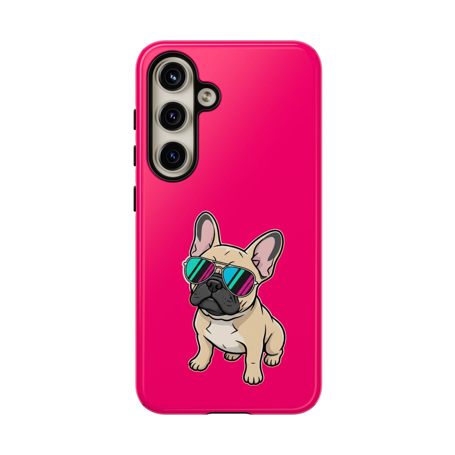 French Bulldog with Sunglasses - Phone Case