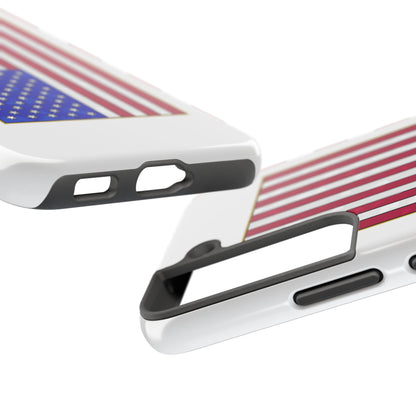 New Glory American Flag (Gold Edge Edition) - Phone Case