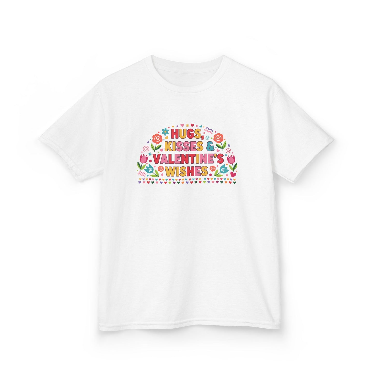 Hugs, Kisses & Valentine’s Wishes - Kids Tee