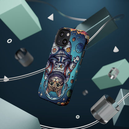 Astronaut Cat - Magnetic Phone Case