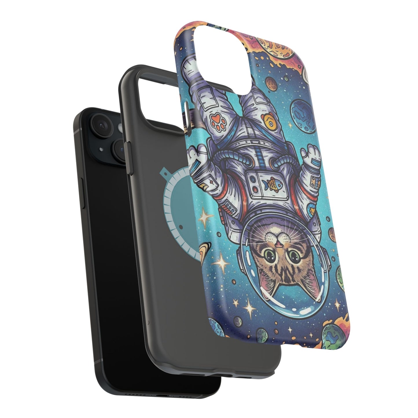 Astronaut Cat - Magnetic Phone Case