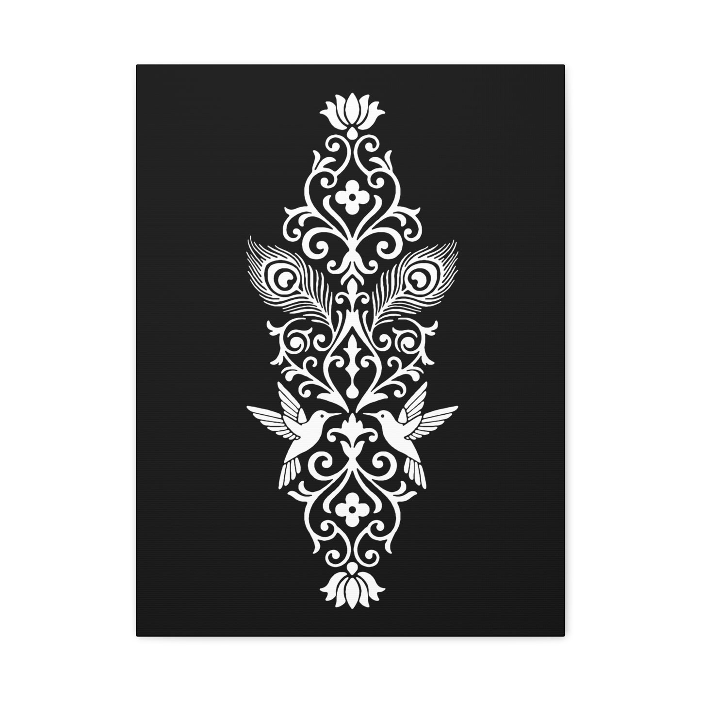 Hummingbird Soulmates - Stretched Canvas