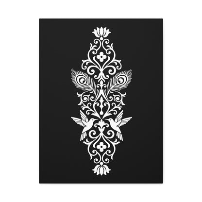 Hummingbird Soulmates - Stretched Canvas