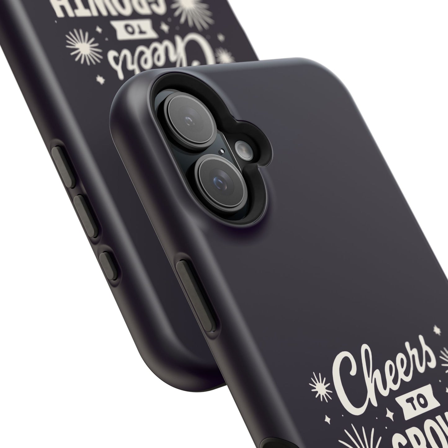Cheers to Growth, Glow & Goals - Magnetic Phone Case