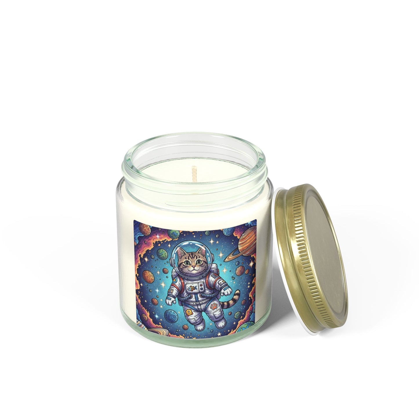 Astronaut Cat - Scented Candle