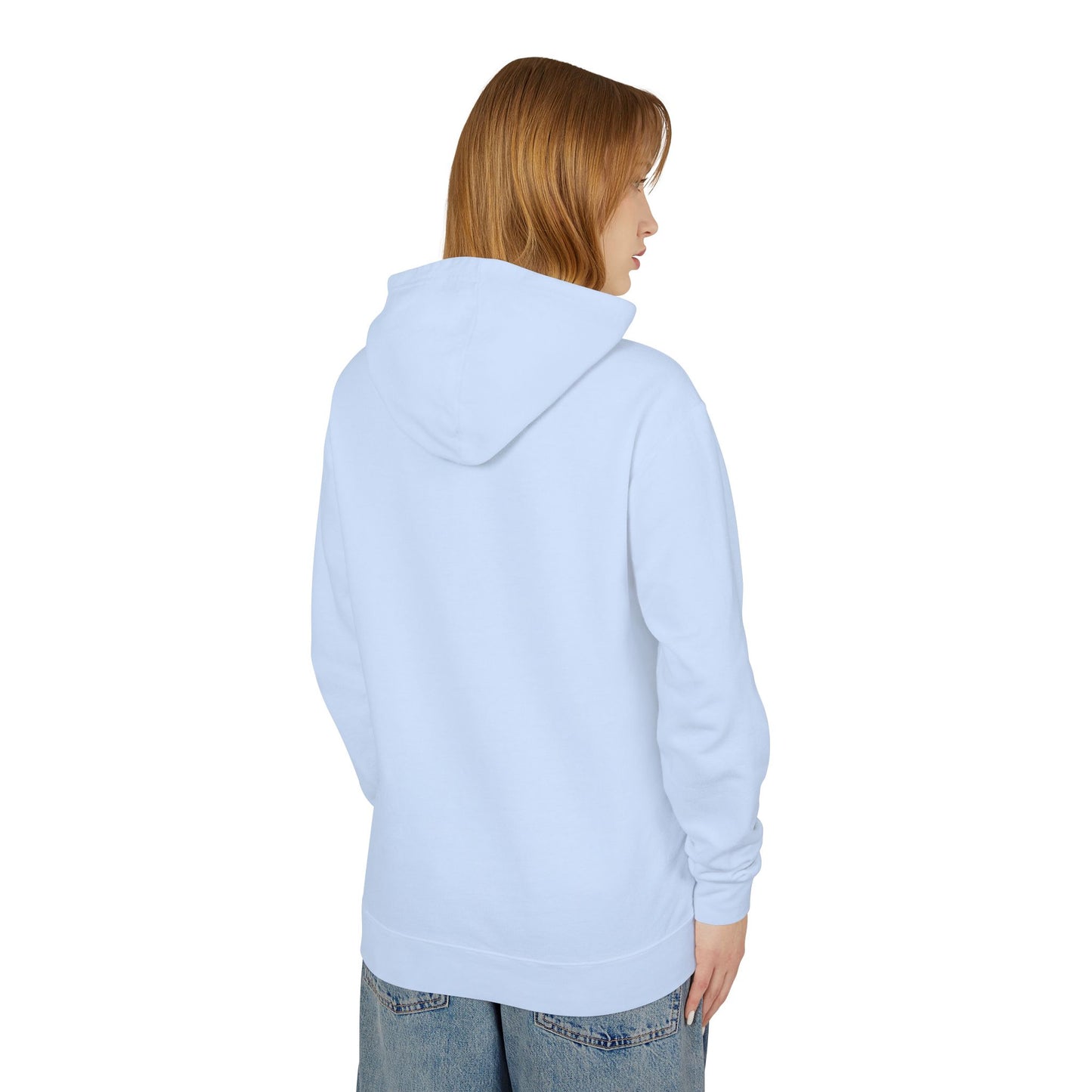 Meditative Mandala Unisex Hooded Sweatshirt, Lightweight Pullover Hoodie, Gift for Relaxation, Mindfulness Apparel, Cozy Layering