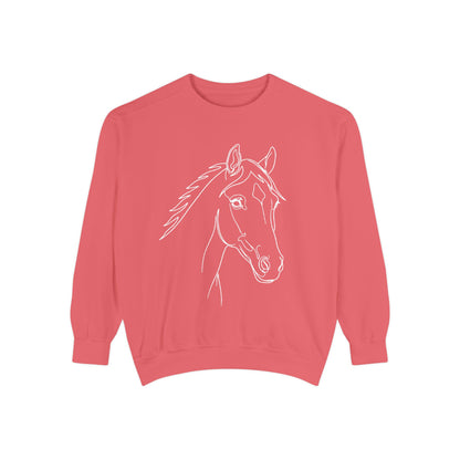 Horse Portrait Sketch - Sweatshirt