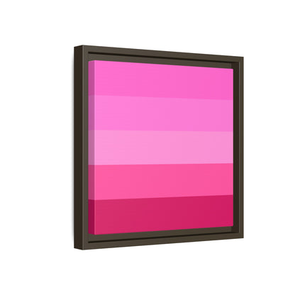 Valentine Rose Colors - Framed Canvas