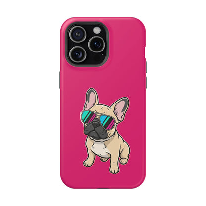 French Bulldog with Sunglasses - Magnetic Phone Case
