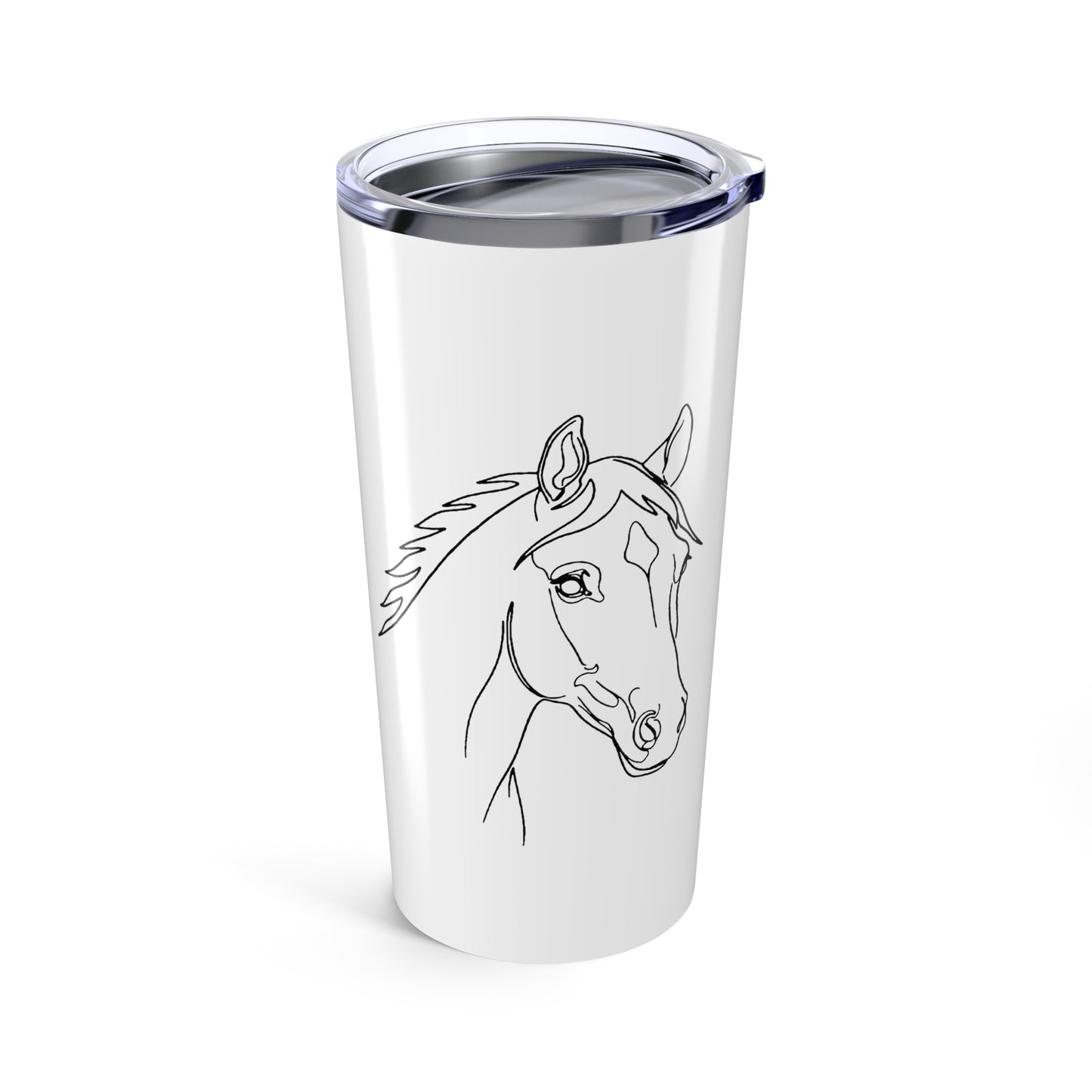 Horse Portrait Sketch - Tumbler