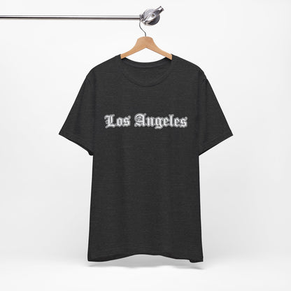 Los Angeles Unisex Jersey Tee, Casual Wear, Gift for Travelers, Summer Style, Comfortable Fit, Los Angeles Apparel