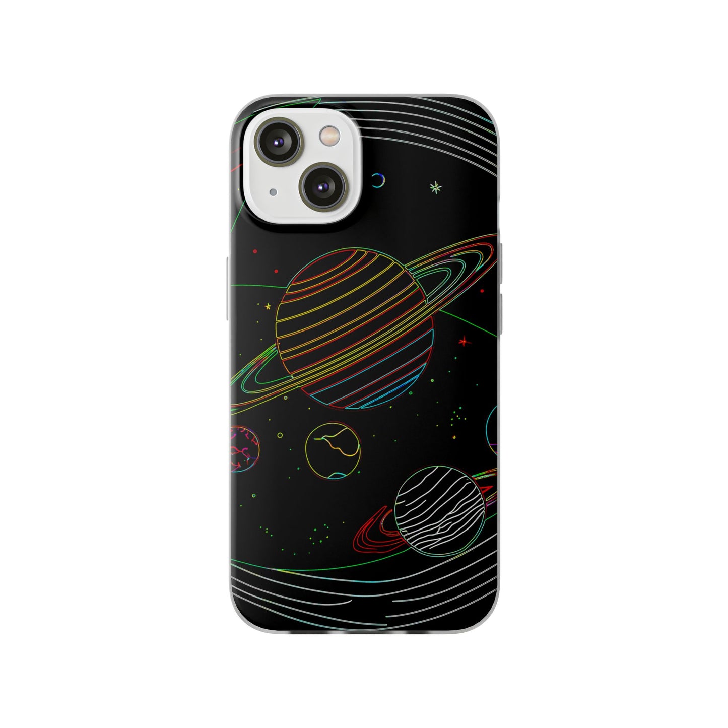 Galaxy-Inspired Flexi Cases, Vibrant Phone Covers, Space-Themed Accessories, Cosmic Gifts for Astronomers, Unique Phone Protectors