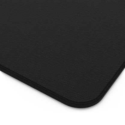 Yellow Pixel Grid - Desk Mat