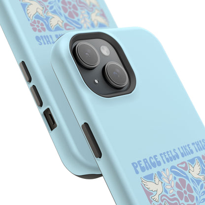 Peace Tells Like This - Magnetic Phone Case