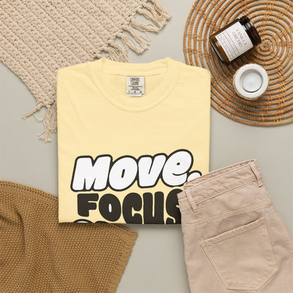Move. Focus. Grow. Repeat. - T-Shirt