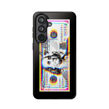 100 Dollars Bill - Neon Color Explosion - Magnetic Phone Case