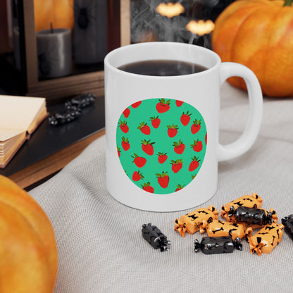 Strawberry Pattern - Mug