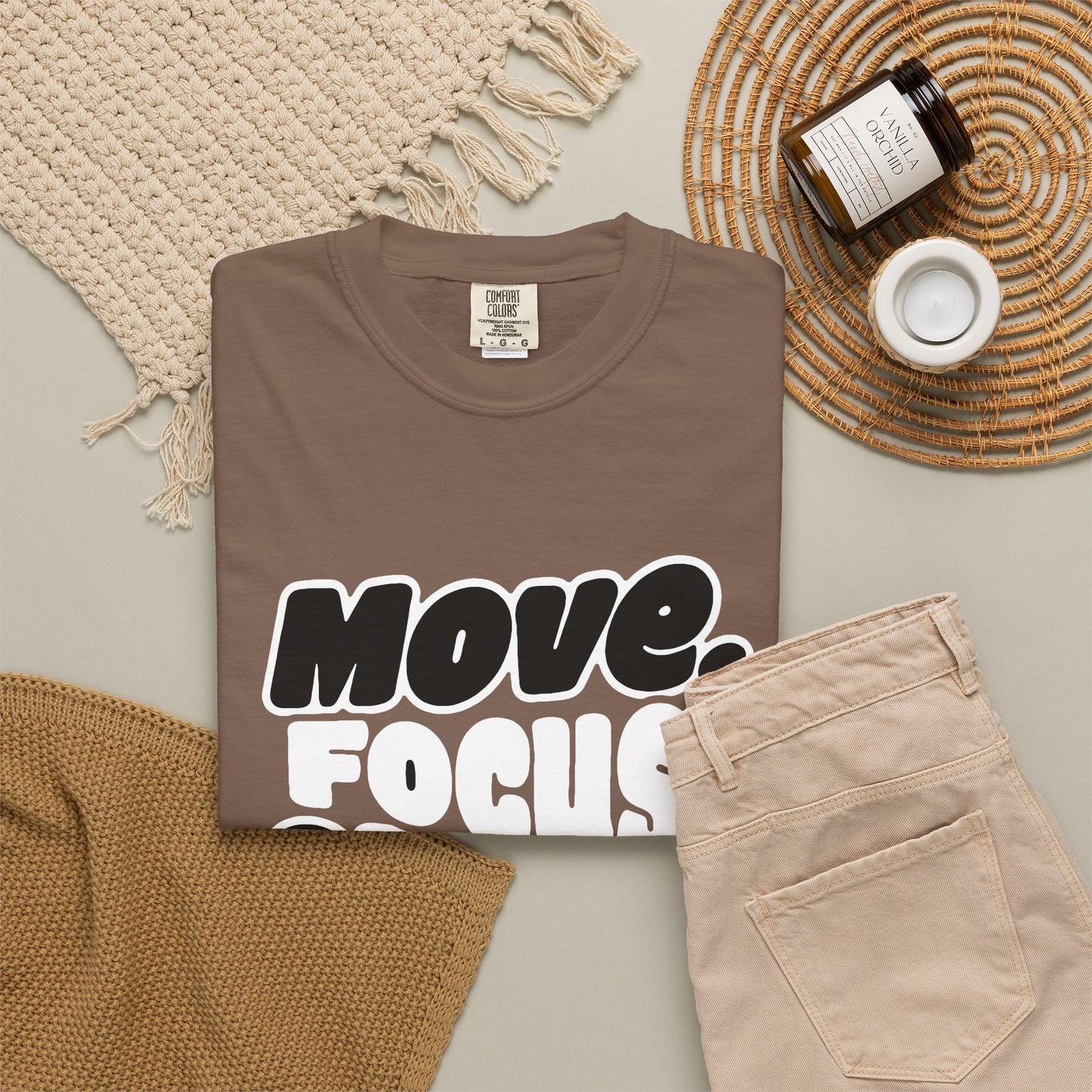 Move. Focus. Grow. Repeat. - T-Shirt