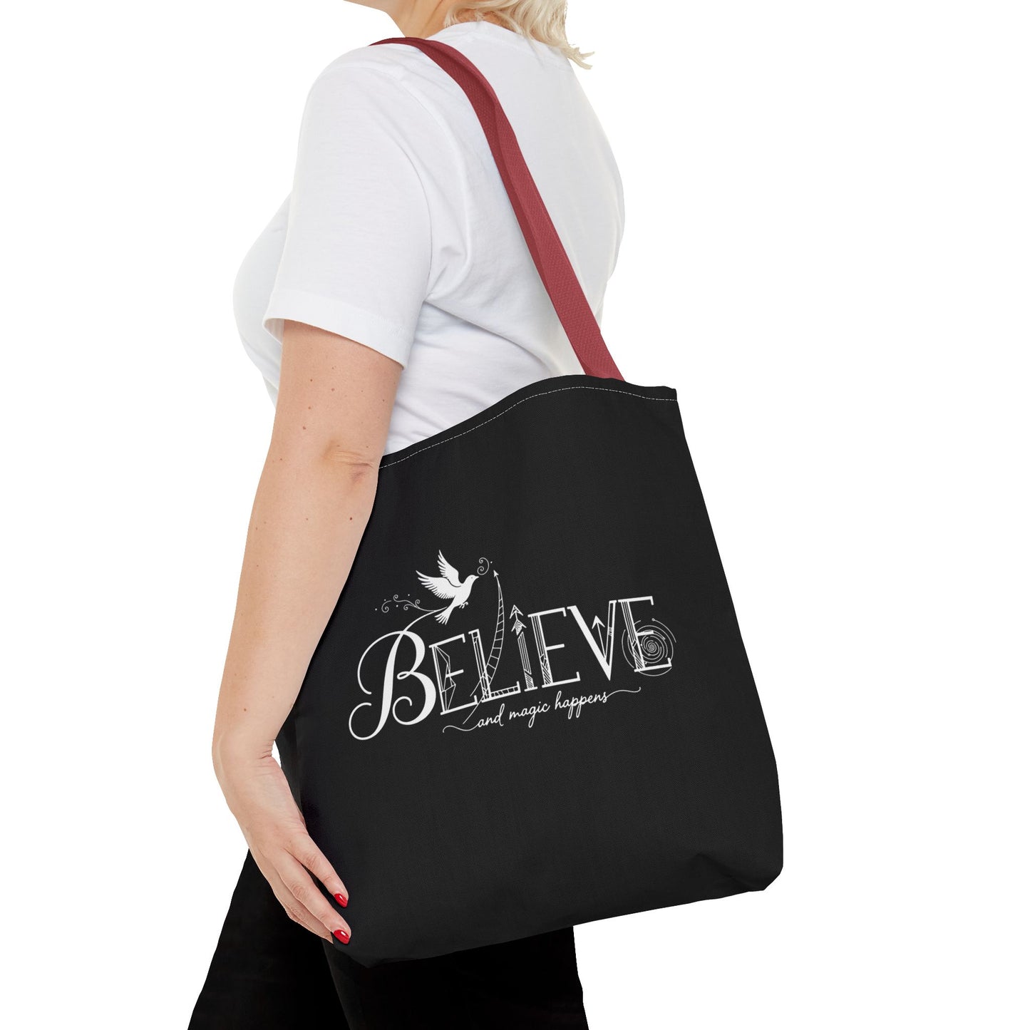 Believe and Magic Happens - Tote Bag