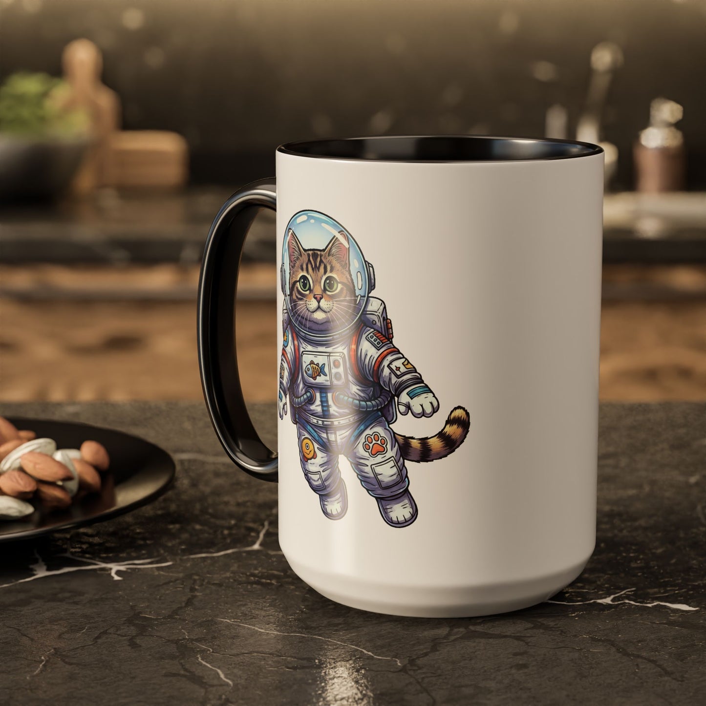 Astronaut Cat - Colorful Mug