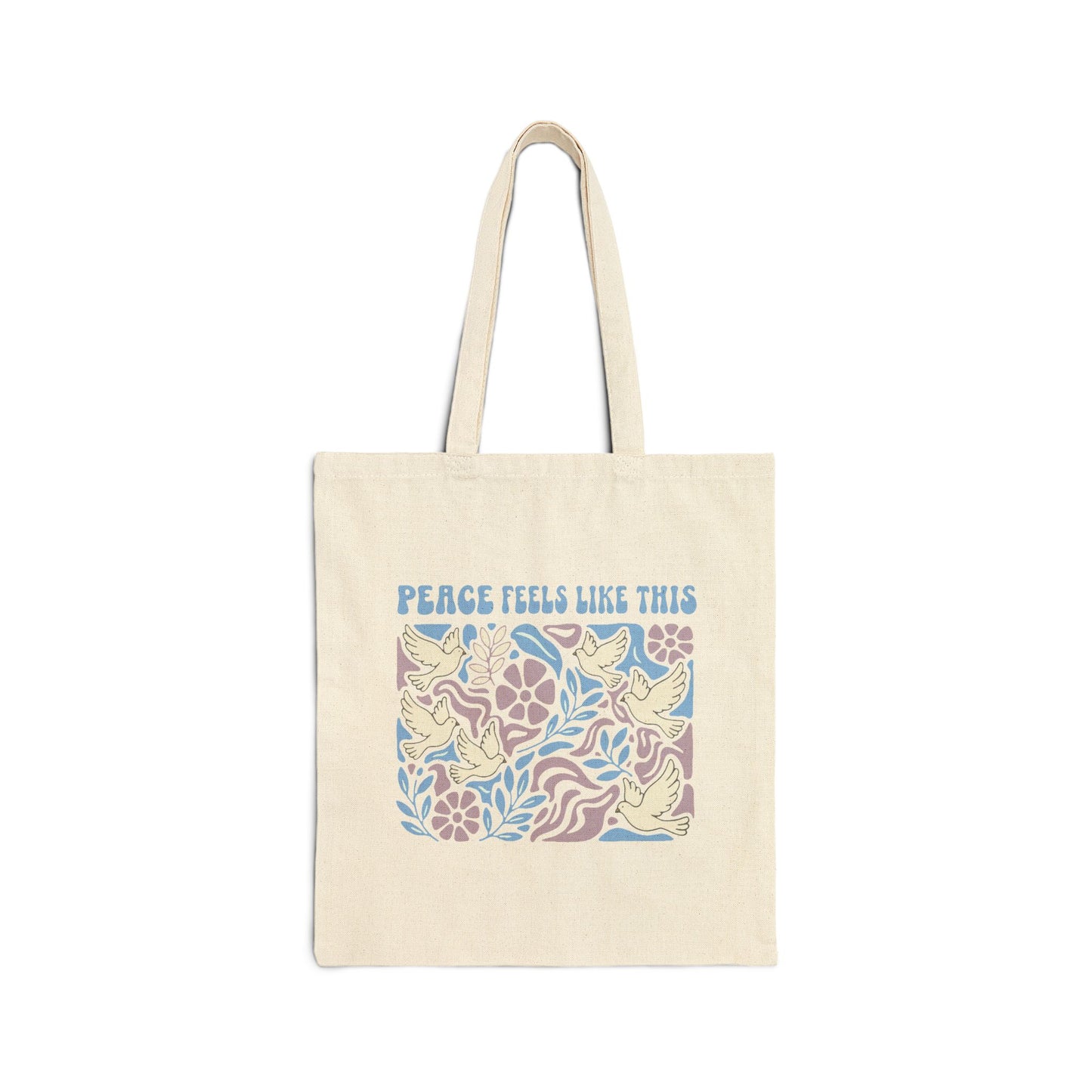Peace Feels Like This - Tote Bag