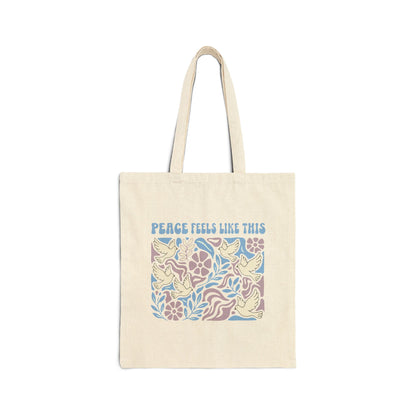 Peace Feels Like This - Tote Bag