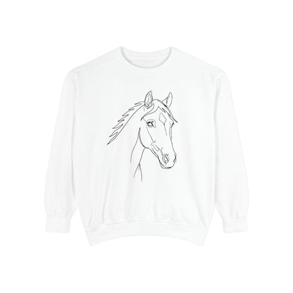 Horse Portrait Sketch - Sweatshirt