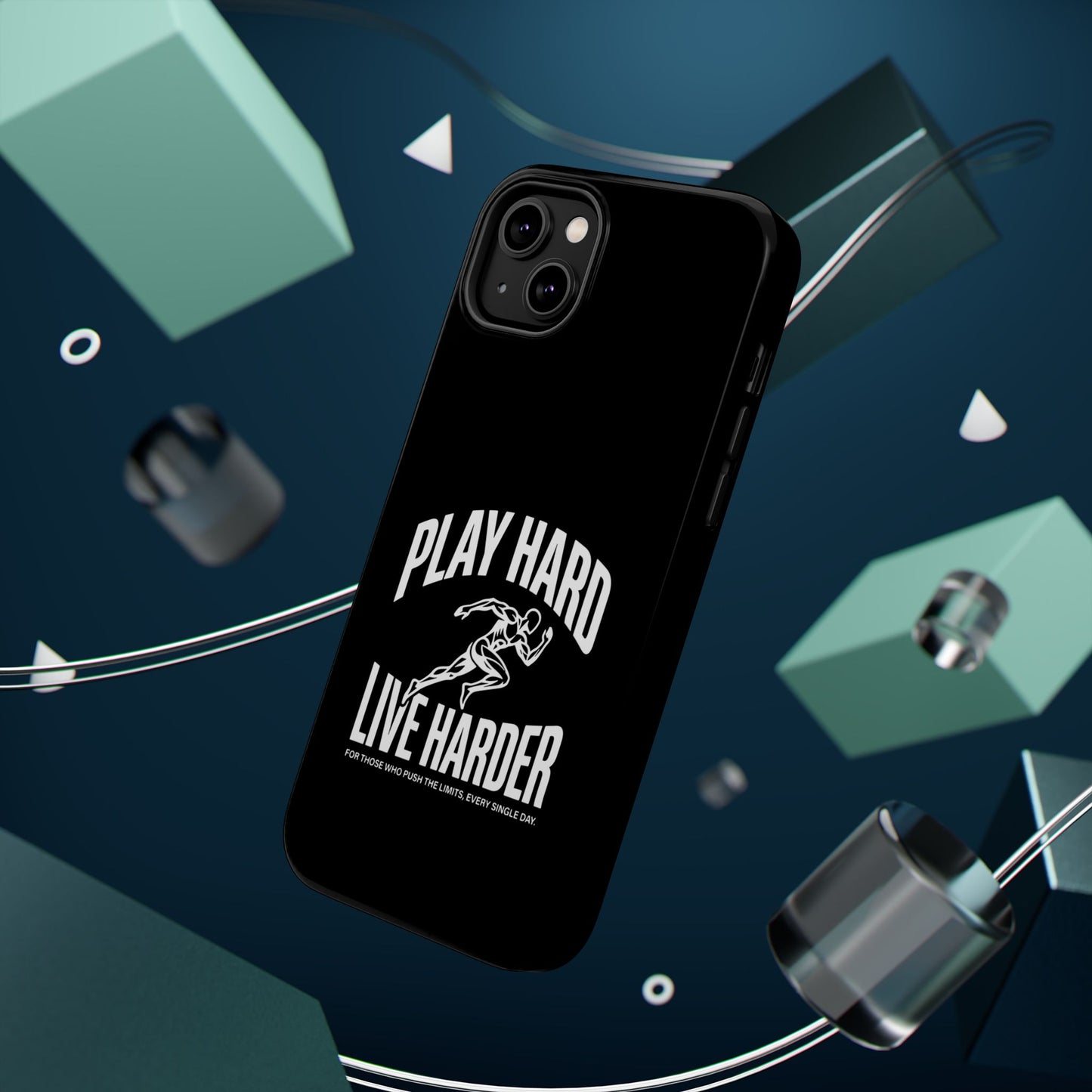Play Hard / Live Harder - Magnetic Phone Case