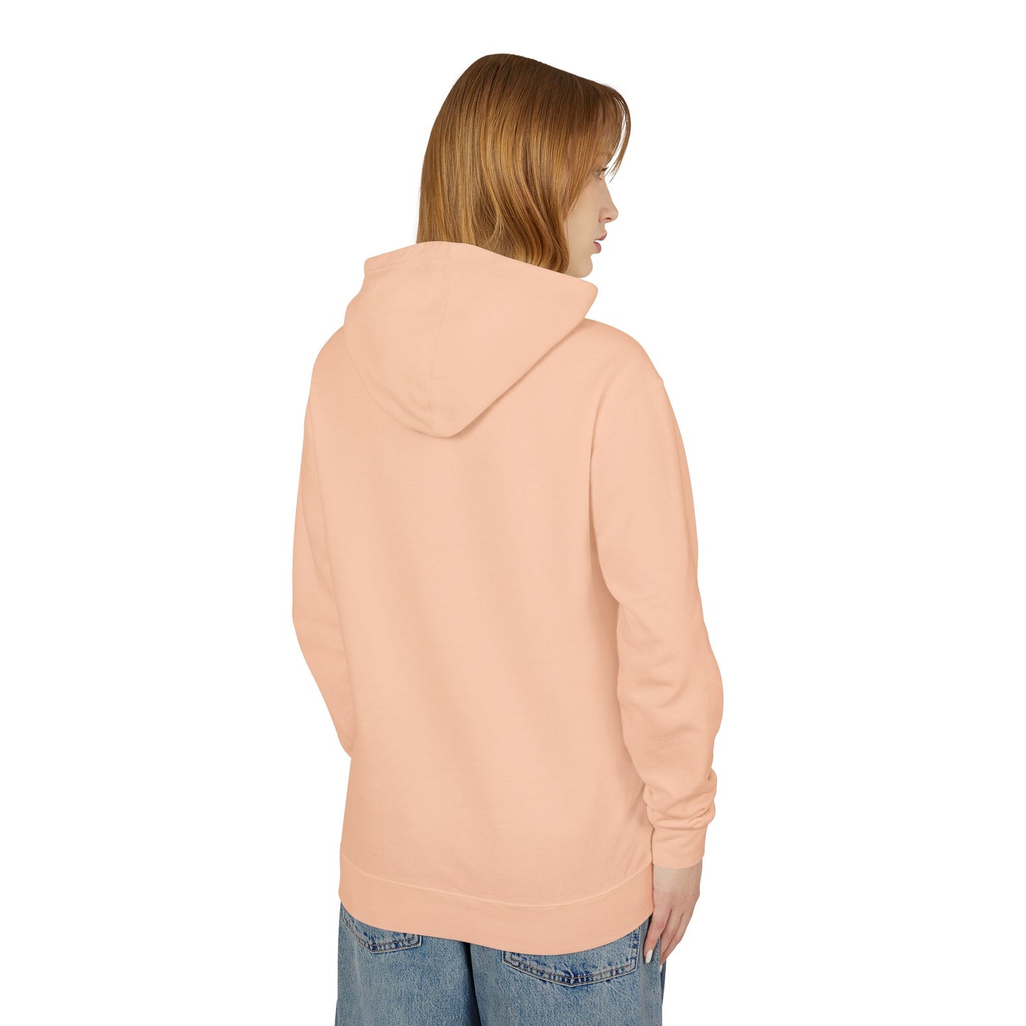 Meditative Mandala Unisex Hooded Sweatshirt, Lightweight Pullover Hoodie, Gift for Relaxation, Mindfulness Apparel, Cozy Layering