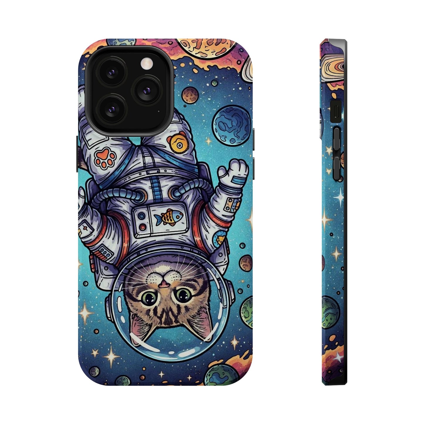 Astronaut Cat - Magnetic Phone Case