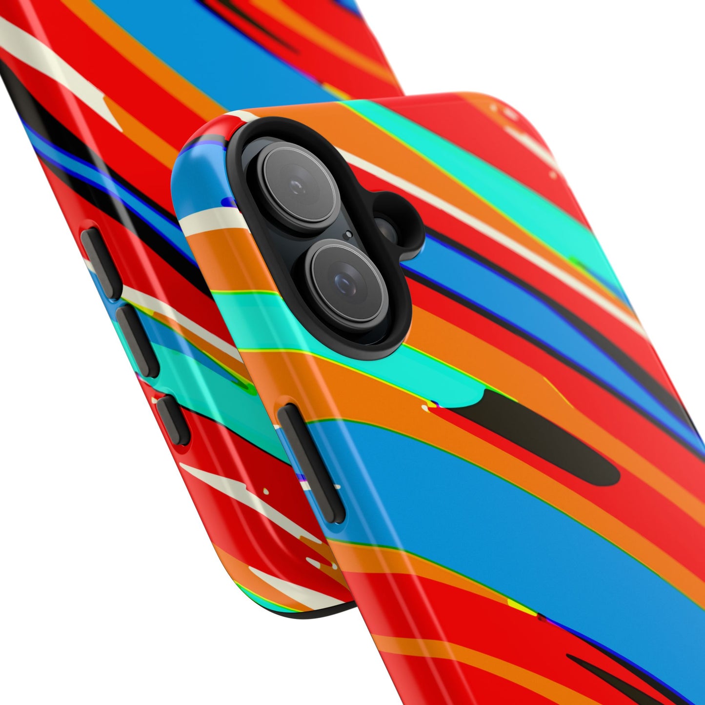 Abstract Rainbow Swirl Arc - Phone Case