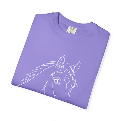 Horse Portrait Sketch - T‑Shirt