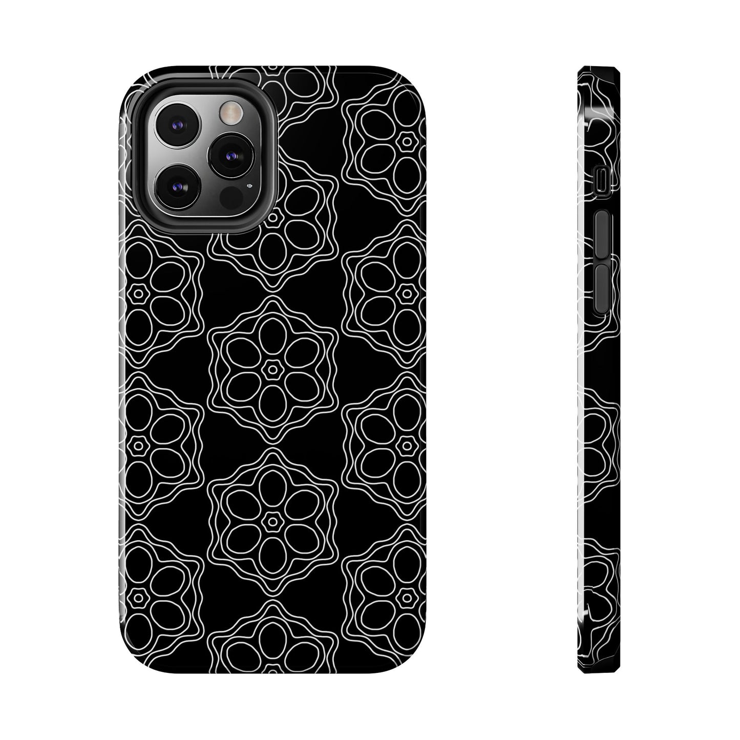 Geometric Sacred Flower - Phone Case