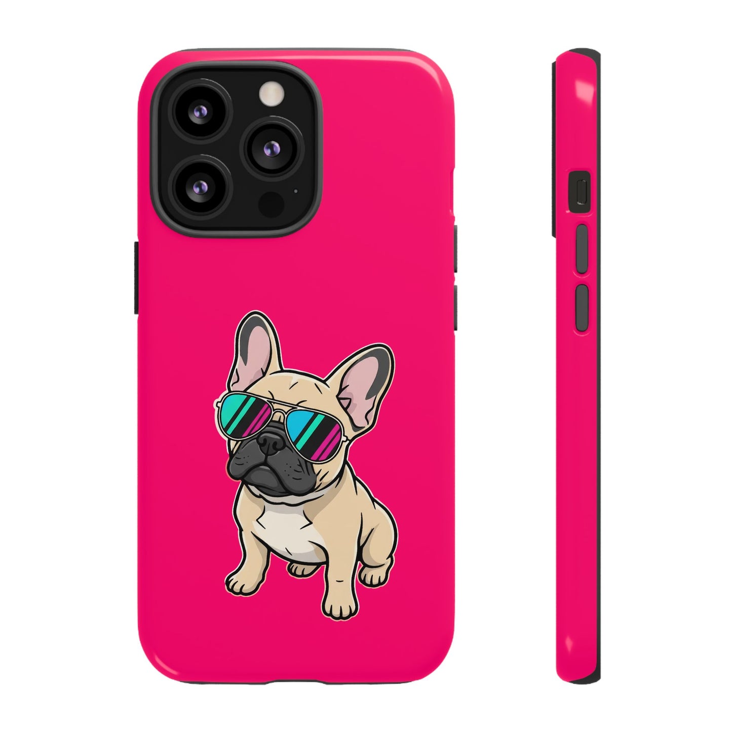French Bulldog with Sunglasses - Phone Case