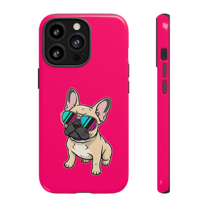 French Bulldog with Sunglasses - Phone Case