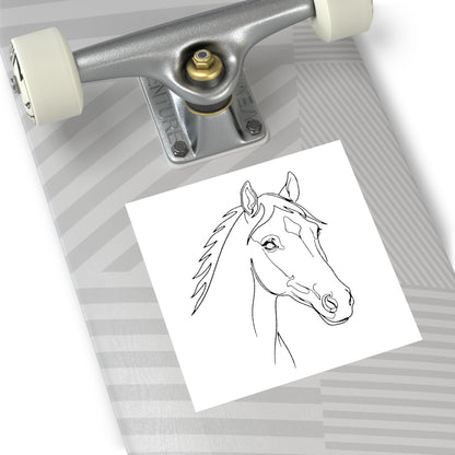 Horse Portrait Sketch - Sticker