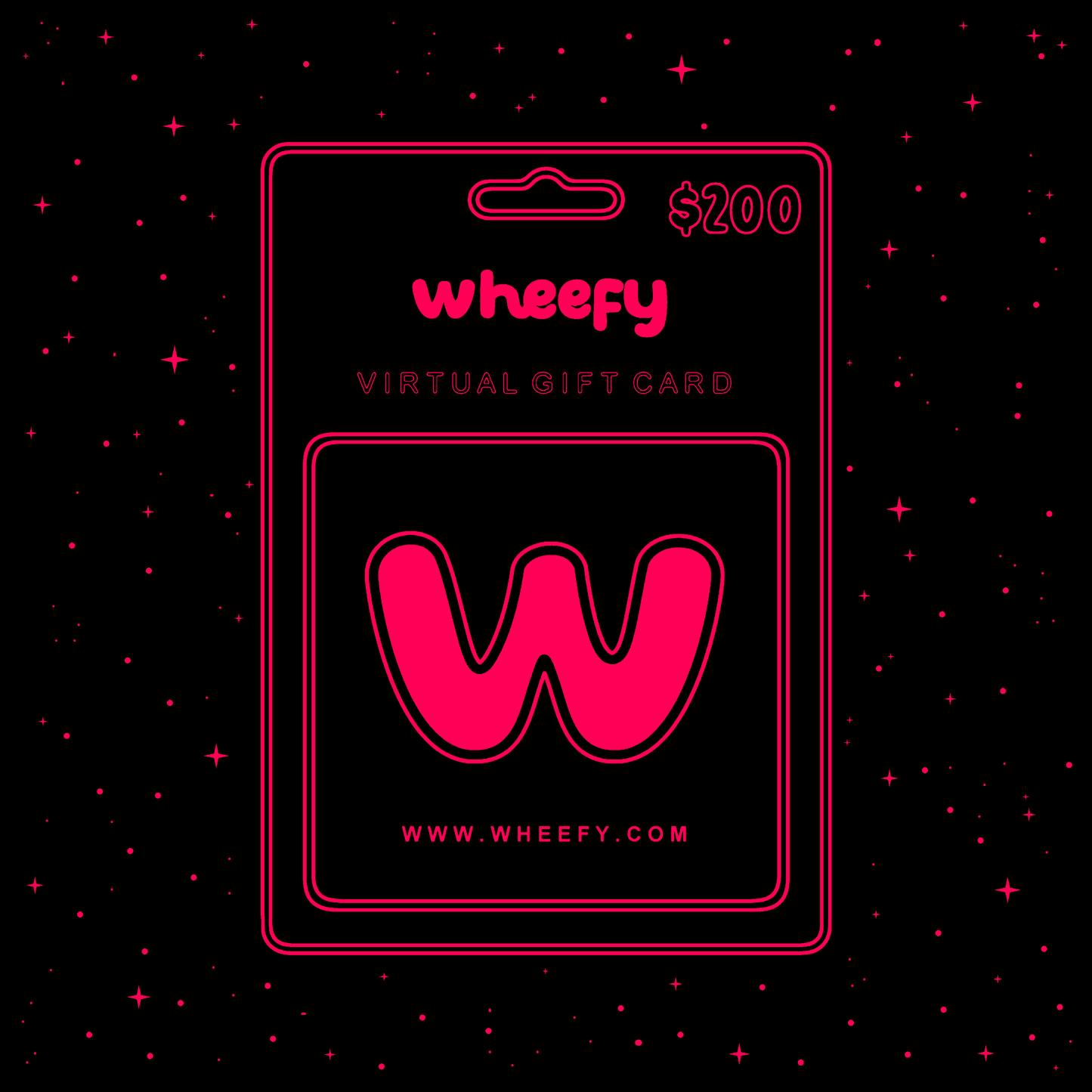 Wheefy | GIFT CARD