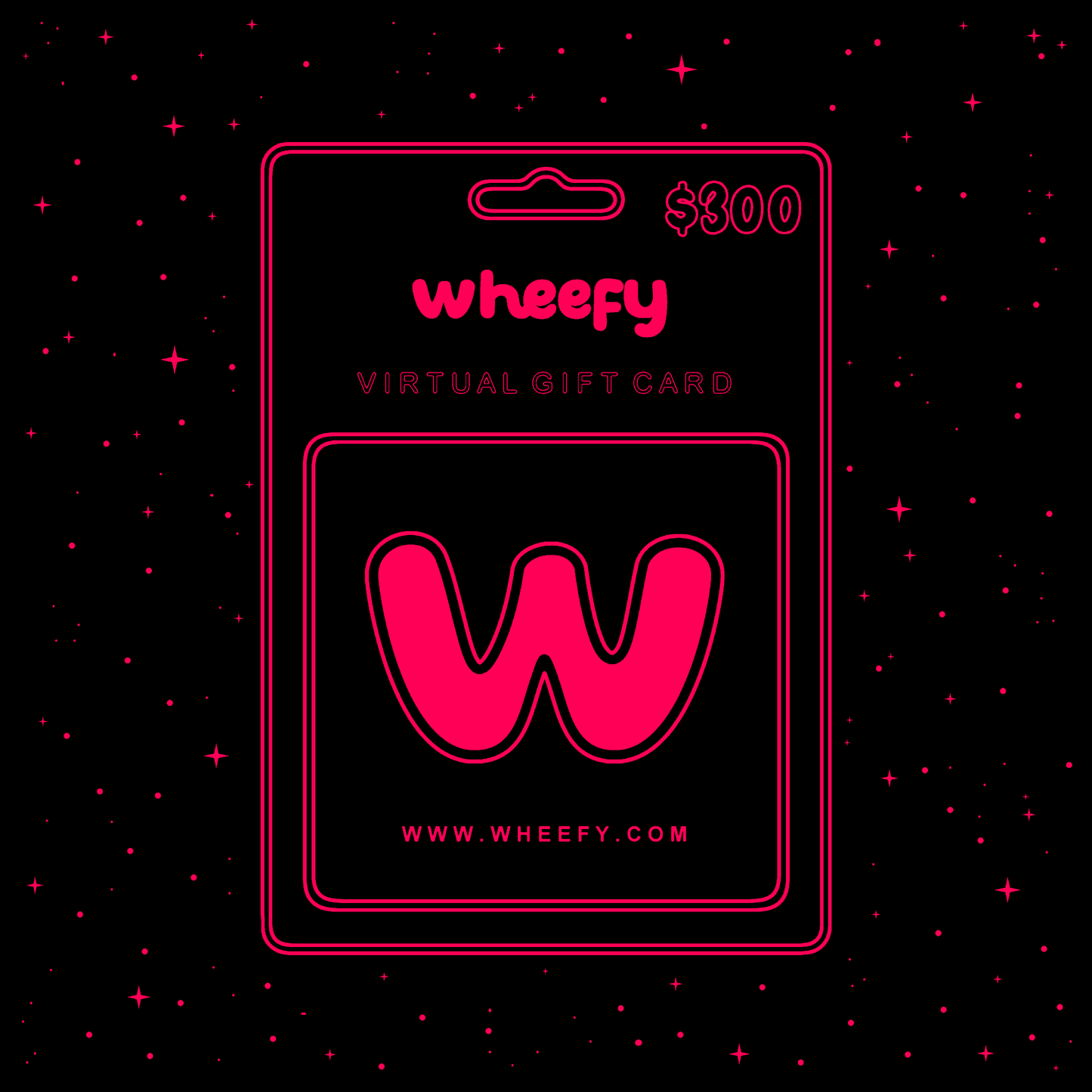 Wheefy | GIFT CARD